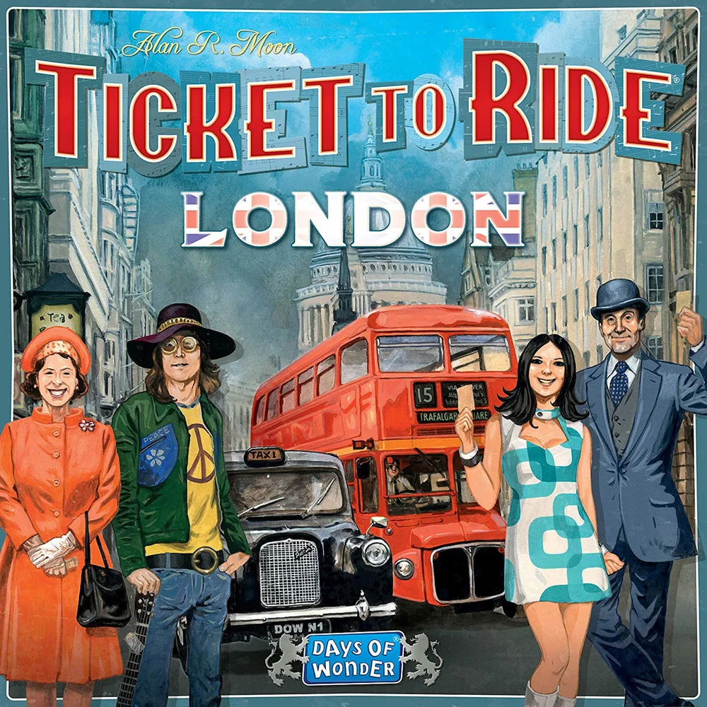 Ticket To Ride: London Brettspiel Bild 1