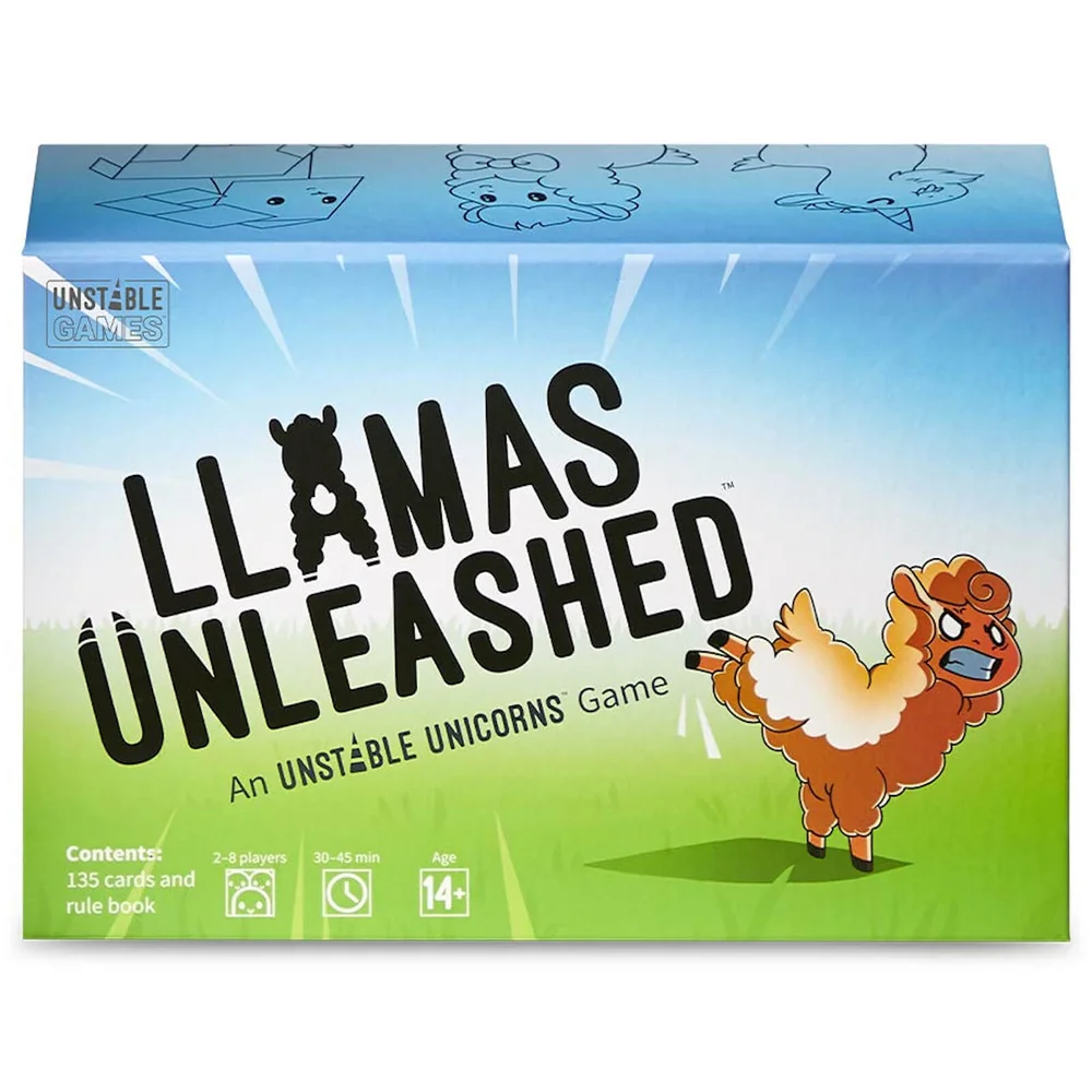 Llamas entfesseltes Kartenspiel Bild 1