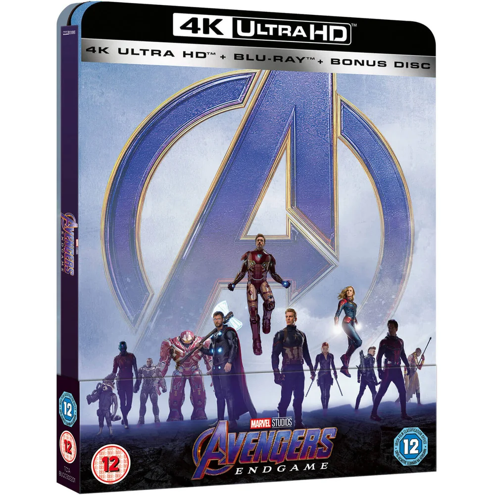 Avengers: Endgame - Zavvi Exclusives 4K Ultra HD Steelbook (Inklusive 2D Blu-ray) Bild 1