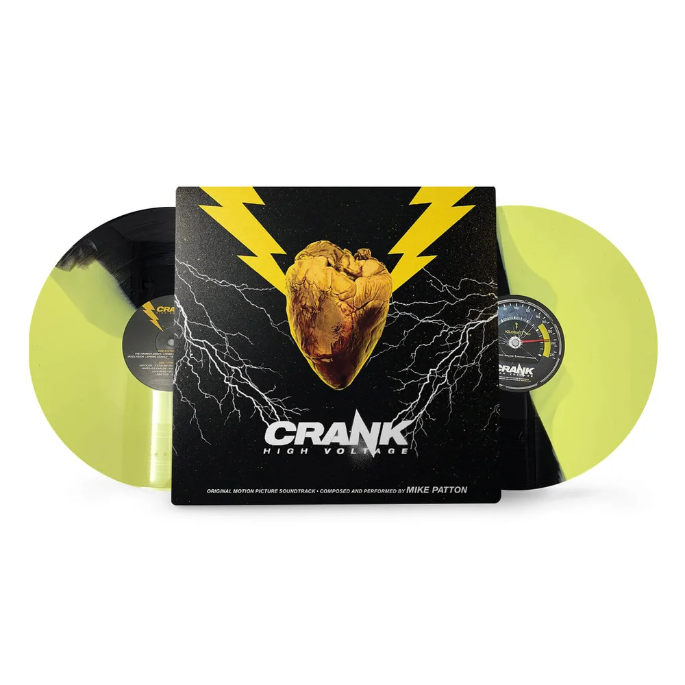 Crank: High Voltage (Black and Yellow Variant) 2xLP - Zavvi Exclusive Bild 1