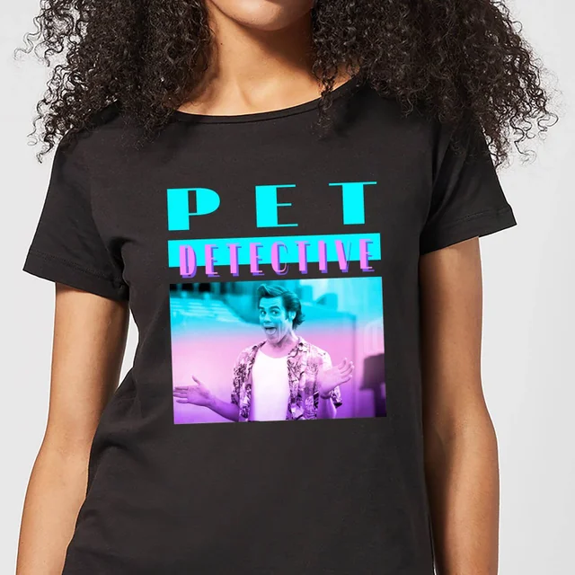 Ace Ventura Neon Women's T-Shirt - Black