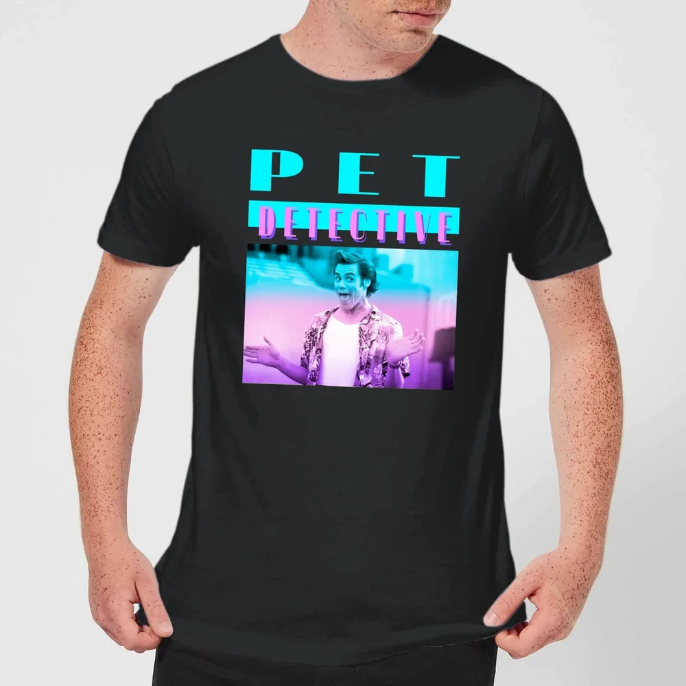 Ace Ventura Neon Men's T-Shirt - Black - 5XL Bild 1