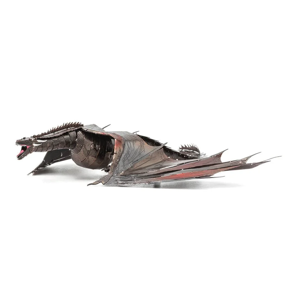 Game of Thrones Metall Erde ICON X Drogon Baukasten Bild 1