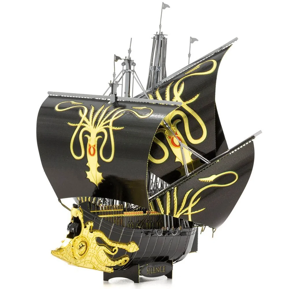 Game of Thrones Metall Erde ICON X Greyjoy Schiff Stille Bausatz Bild 1