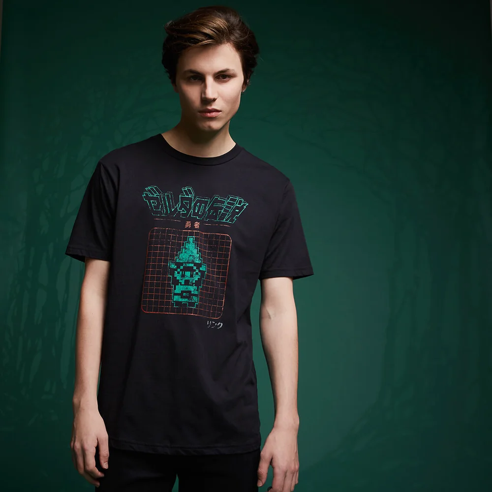 Legend Of Zelda Retro Arcade Hero T-Shirt - Schwarz - 3XL Bild 1