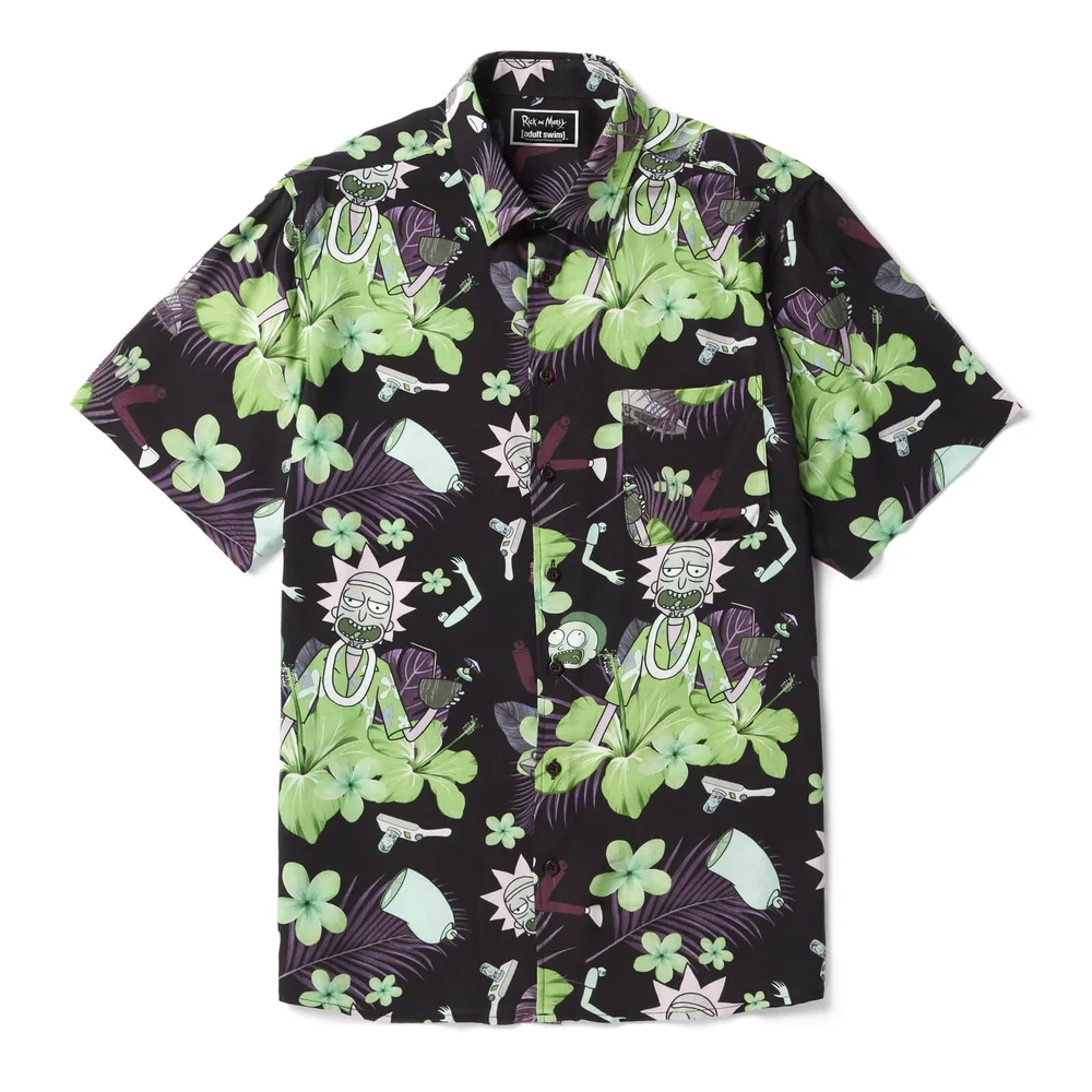Rick & Morty Floral Exclusive Shirt - S Bild 1