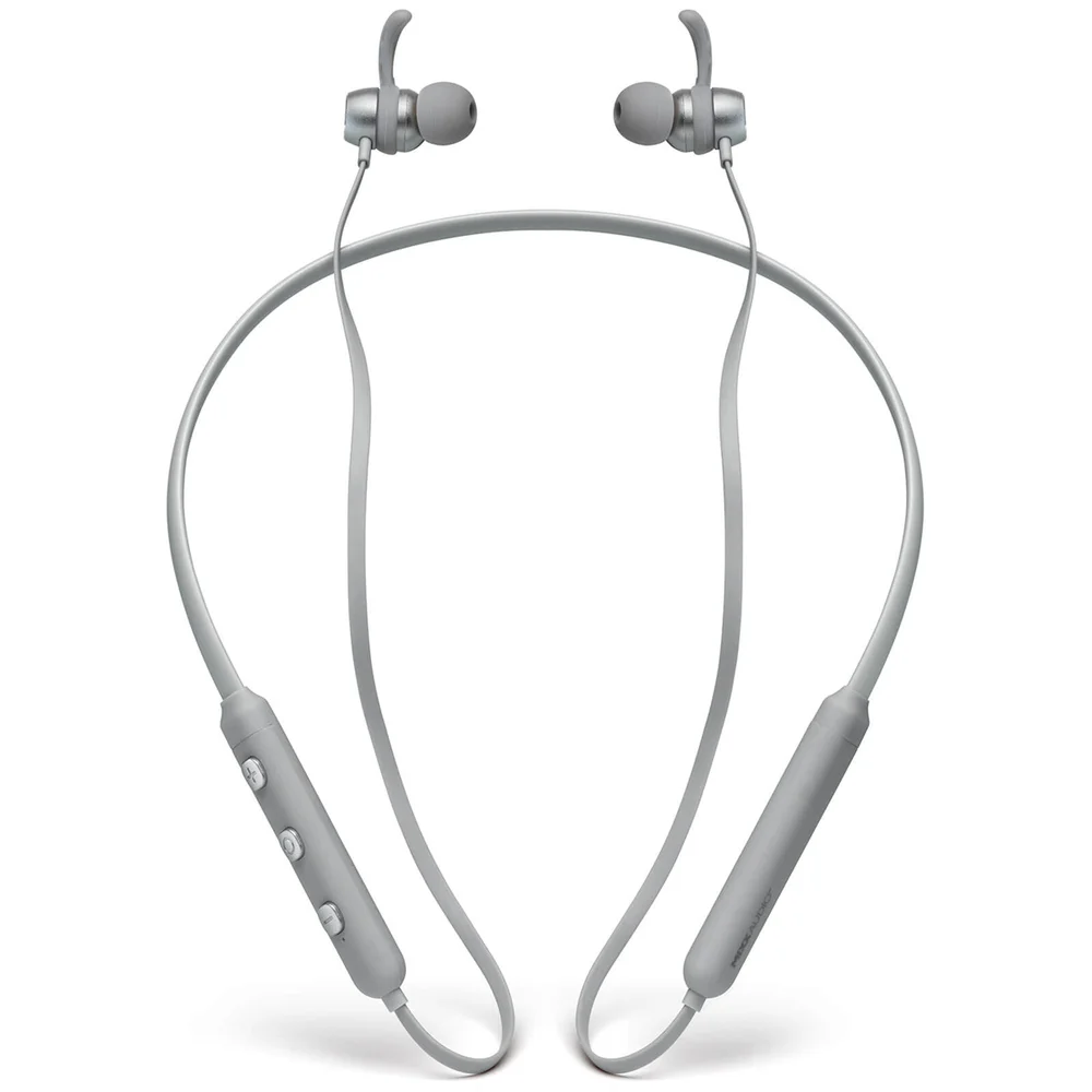 MIXX Ultrafit Kabellose Halsbandkopfhörer – Grau Bild 1
