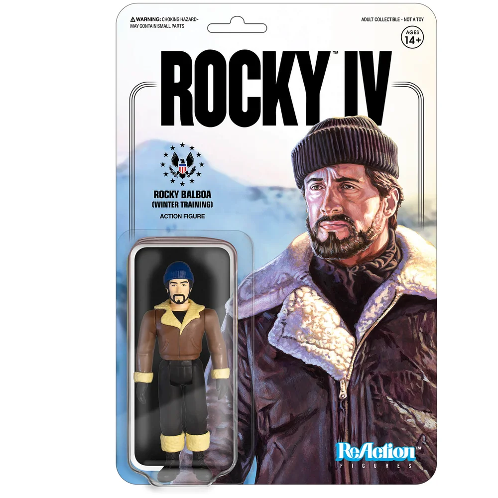 Super7 Rocky ReAction-Figur - Wintertraining Rocky Bild 1