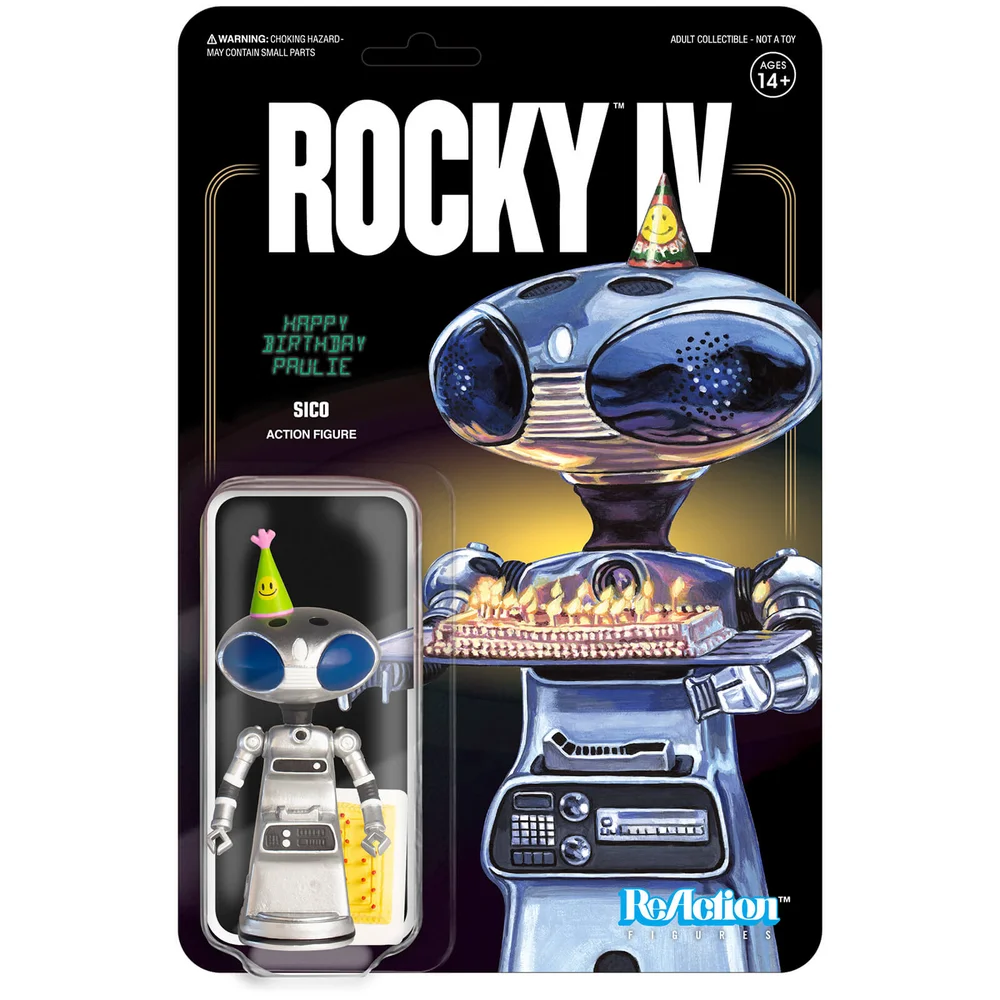 Super7 Rocky IV ReAction-Figur - SICO (Paulie's Roboter) Bild 1