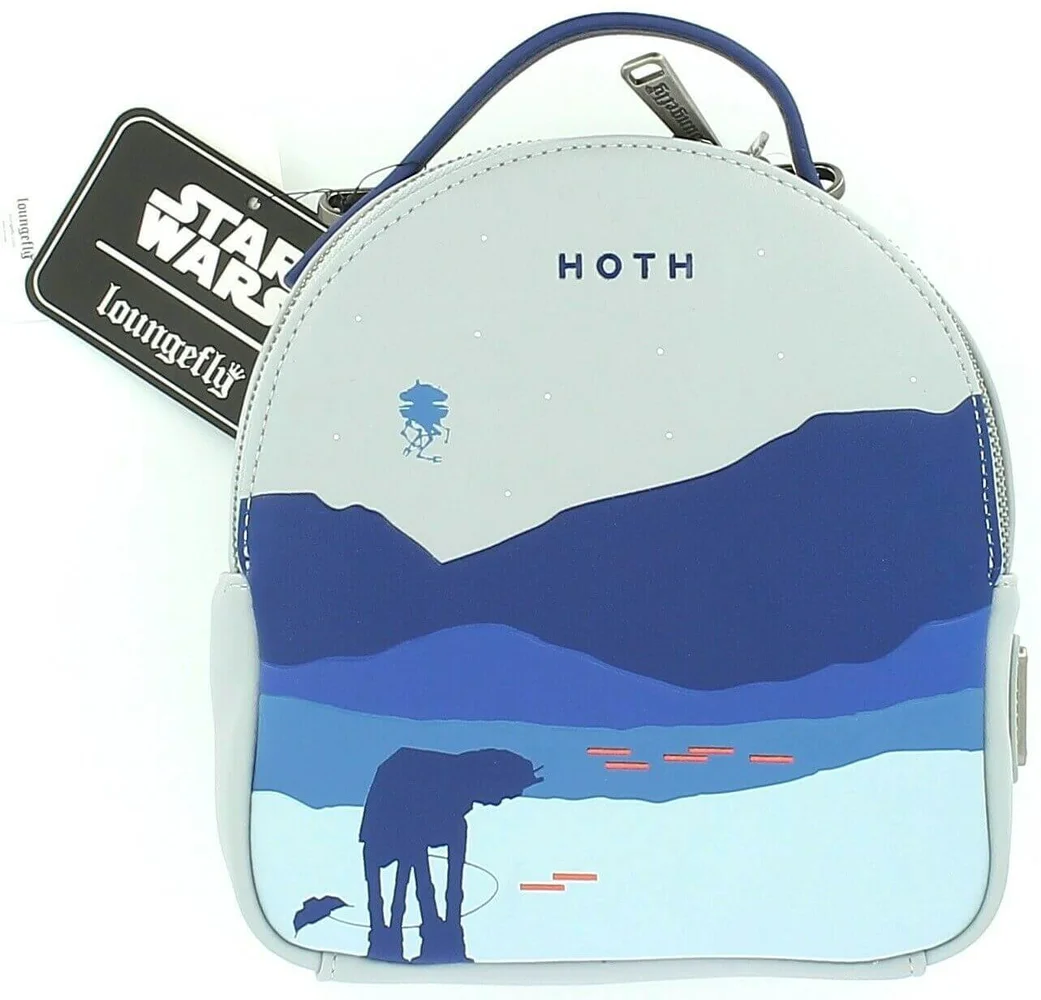 Loungefly Star Wars Mini-Rucksack aus Kunstleder mit abnehmbarer Tasche Bild 1
