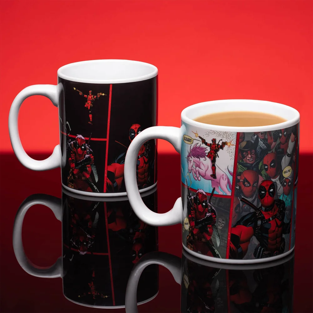 Marvel Deadpool Heat Change Mug Bild 1