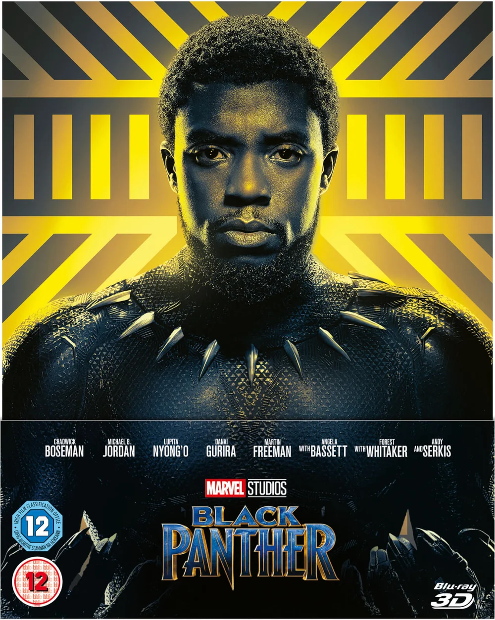 Black Panther 3D (Inkl. 2D Blu-ray) – Zavvi Exklusives Lenticular Edition Steelbook Bild 1