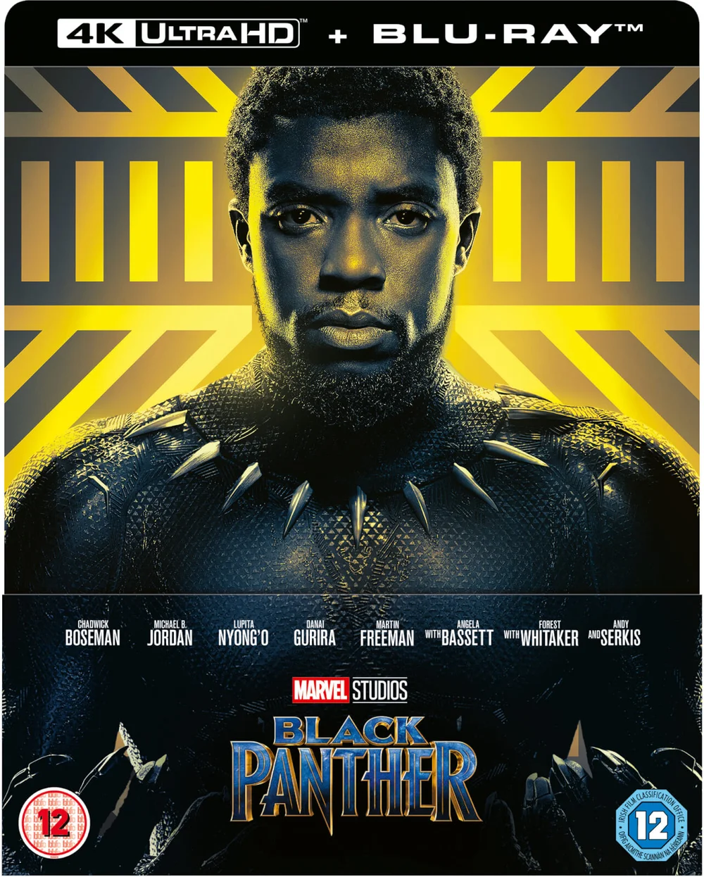 Black Panther 4K Ultra HD (inkl. 2D Blu-ray) - Zavvi Exclusive Lenticular Edition Steelbook Bild 1