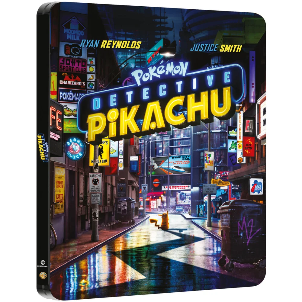 Pokémon Meisterdetektiv Pikachu – Limited Edition 4K Steelbook (Inkl. 2D Blu-ray) Bild 1
