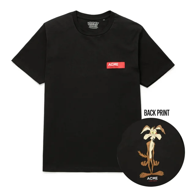 Looney Tunes ACME Capsule Wile E. Coyote Defeated T-Shirt - Schwarz