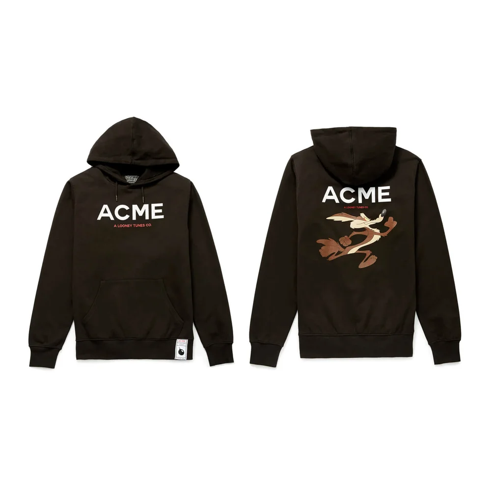 Looney Tunes ACME Capsule Wile E. Coyote Run Hoodie - Schwarz - S Bild 1
