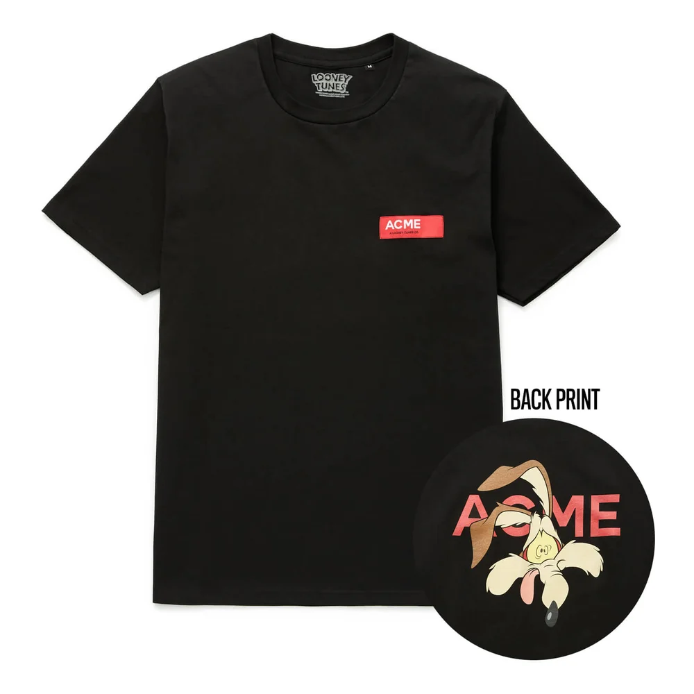 Looney Tunes ACME Capsule Wile E. Coyote Face T-Shirt - Schwarz - S Bild 1
