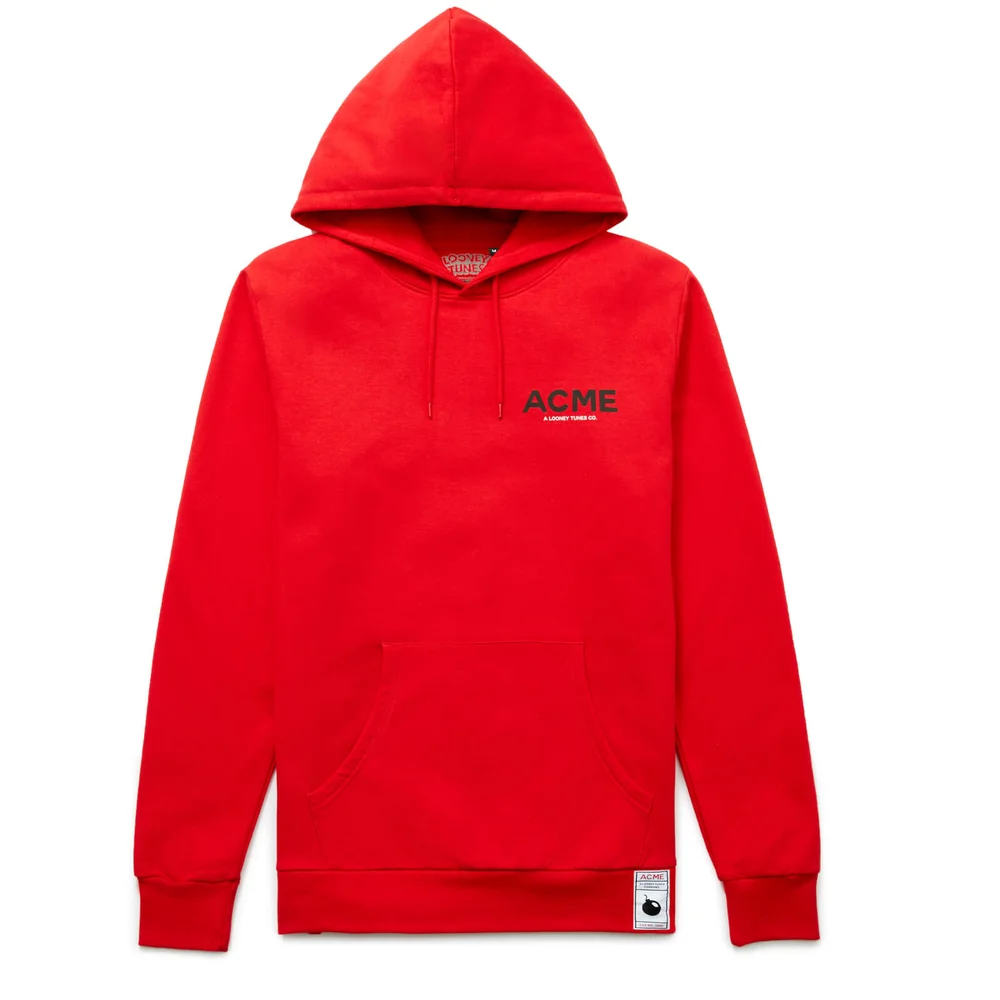 Looney Tunes ACME Capsule Wile E. Coyote TNT Hoodie - Rot - S Bild 1