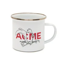 Looney Tunes ACME Capsule Road Runner Enamel Tasse - Weiß