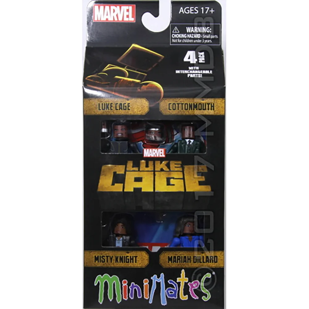 Minimates Marvel Defenders Netflix Luke Cage Figur Box-Set Bild 1