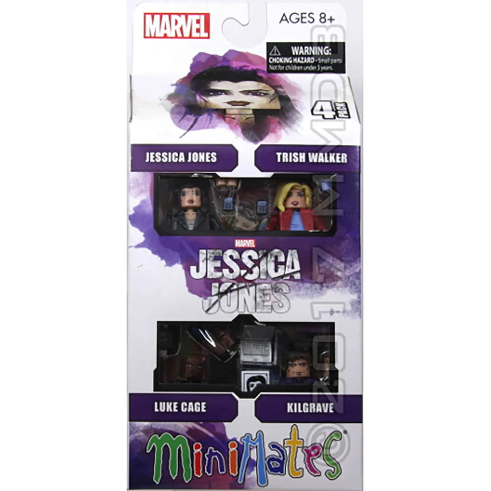 Minimates Marvel Defenders Netflix Jessica Jones - Series 1 Figure Box Set Bild 1