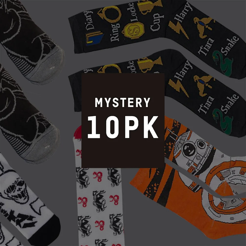 Mystery Geek Socken - 10 Pack Bild 1