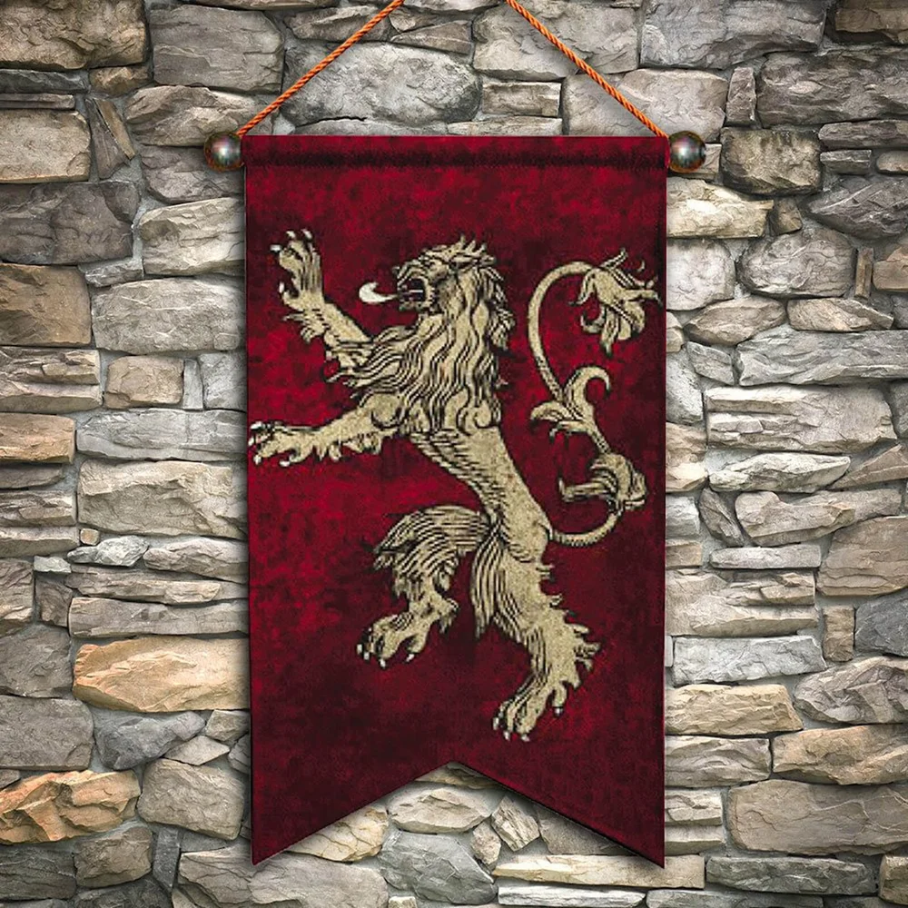 Game of Thrones Lannister Wall Tapestry Bild 1