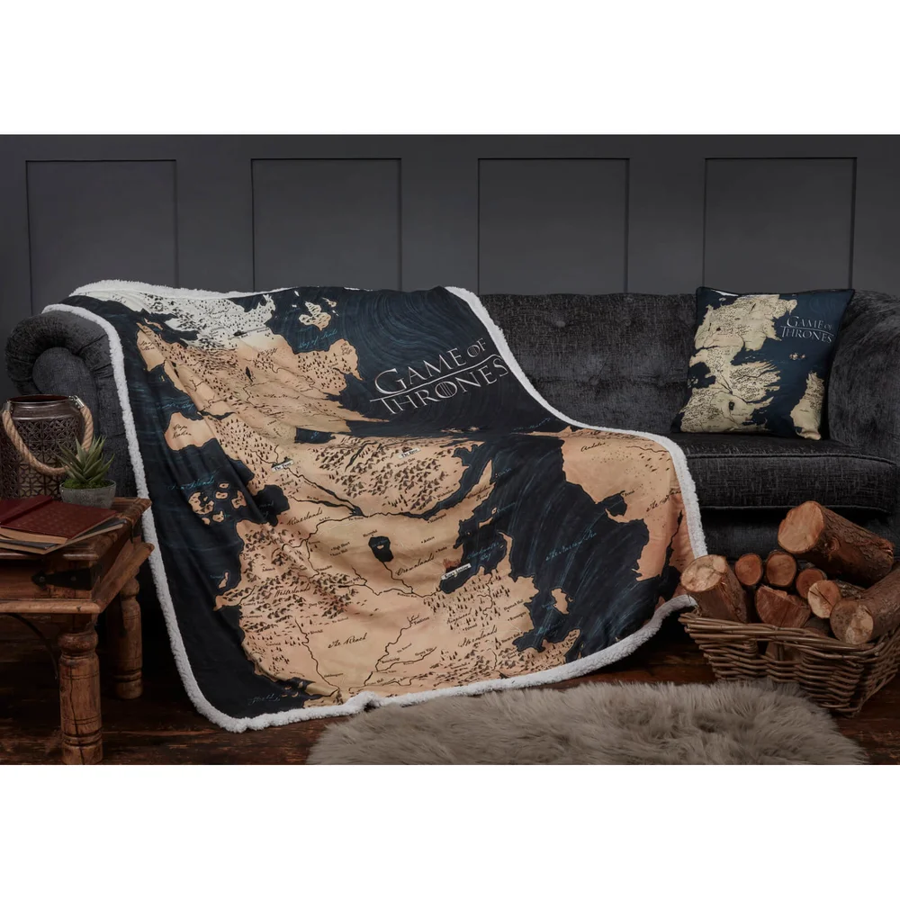 Game of Thrones Westeros Sherpa-Decke Bild 1