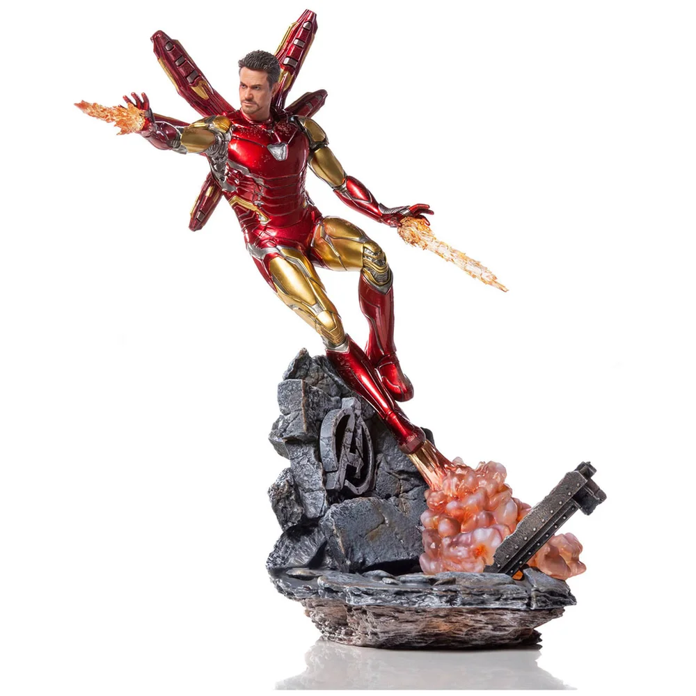 Iron Studios Avengers Endgame BDS Art Figur im Maßstab 1:10 Iron Man Mark LXXXV Deluxe Version 29 cm Bild 1