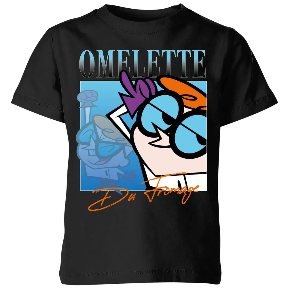 Cartoon Network Spin-Off Dexter's Laboratory 90s Photoshoot Kinder T-Shirt - Schwarz - 3-4 Jahre Bild 1