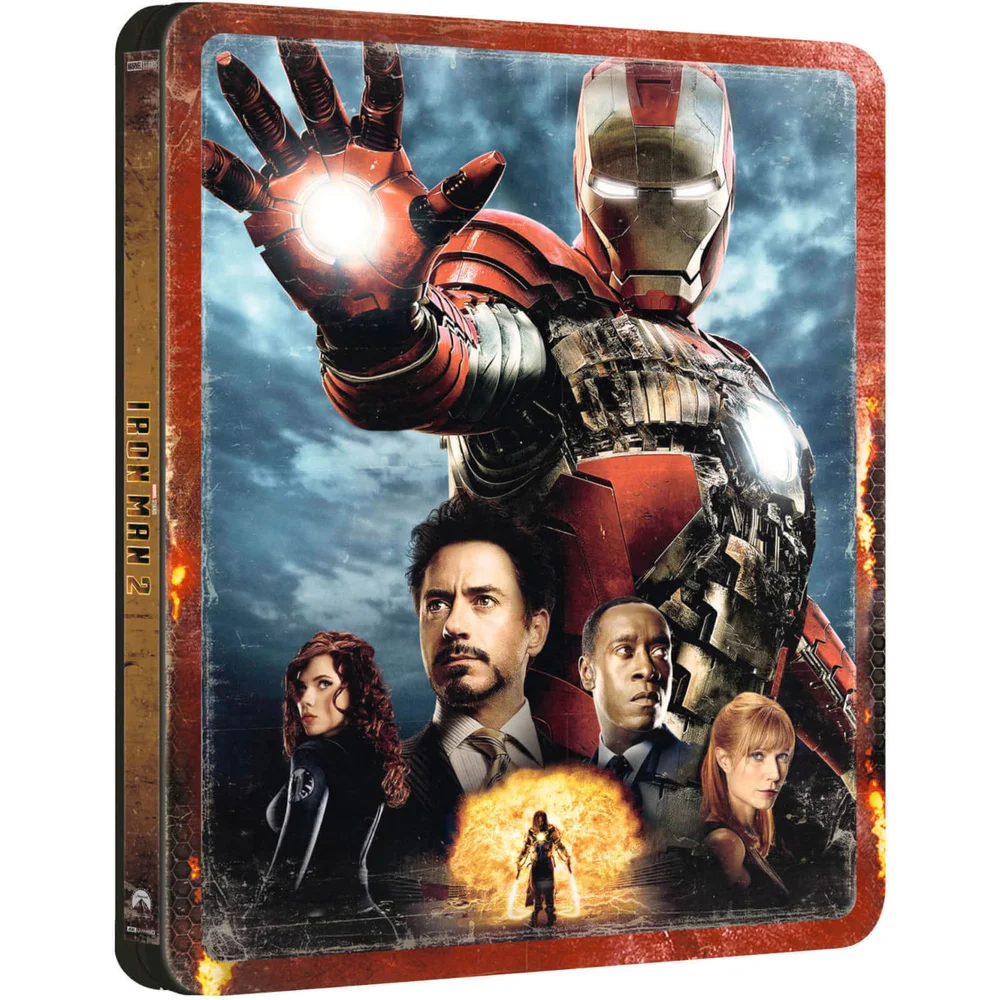 Iron Man 2 - 4K Ultra HD Zavvi Exclusive Steelbook Bild 1