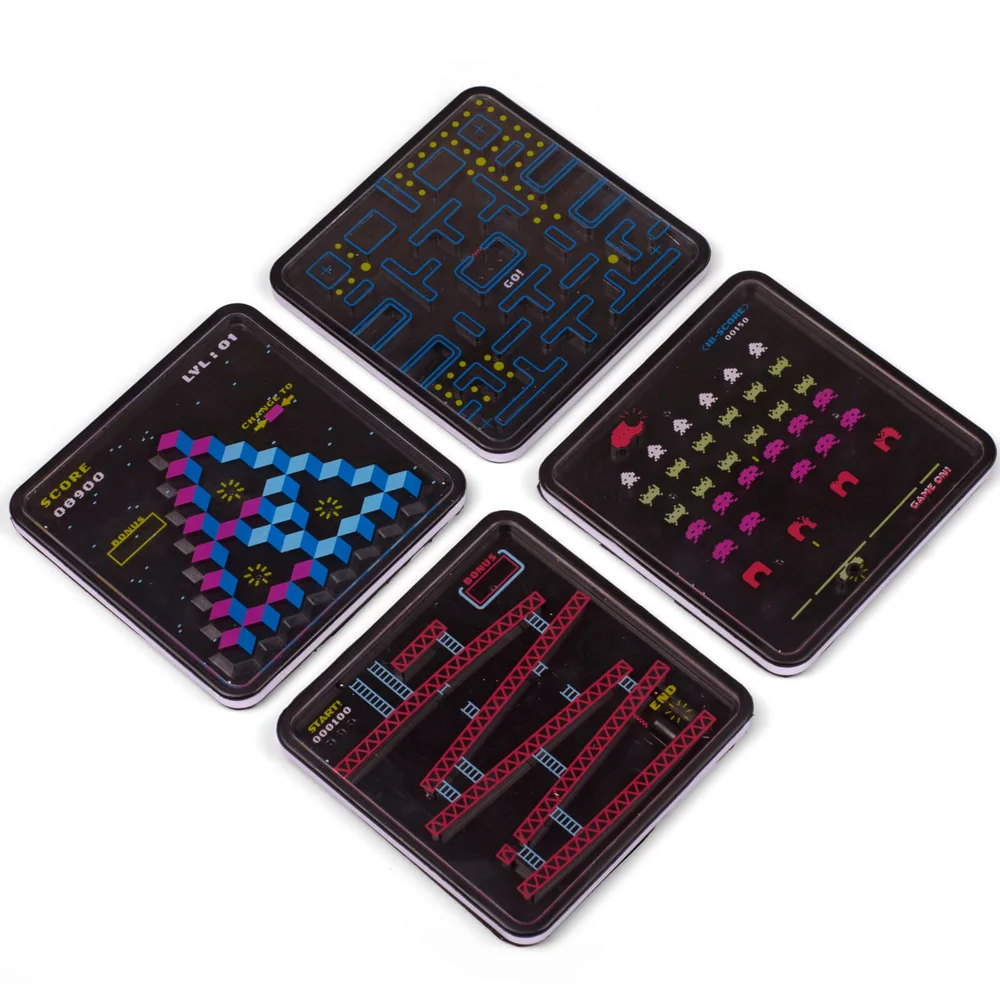 Retro Puzzle Coasters (Set of 4) Bild 1