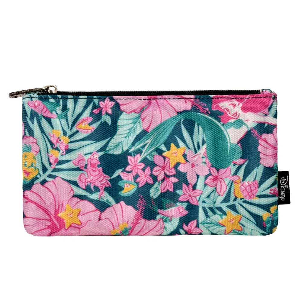 Loungefly Disney Ariel Hibiscus Zippered Pouch Bild 1