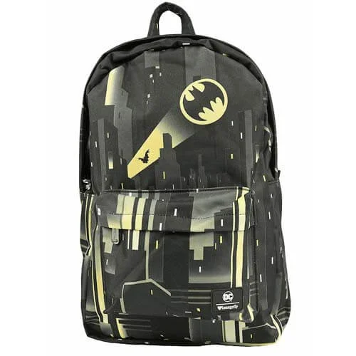 Loungefly DC Comics Dc Batman Batsignal Nylon Backpack Bild 1