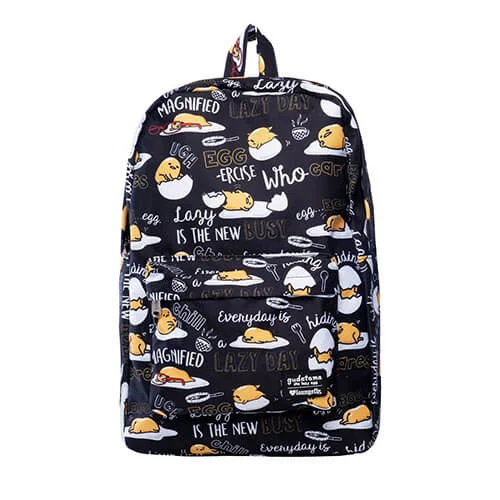 Loungefly Sanrio Gudetama Black Nylon Backpack Bild 1