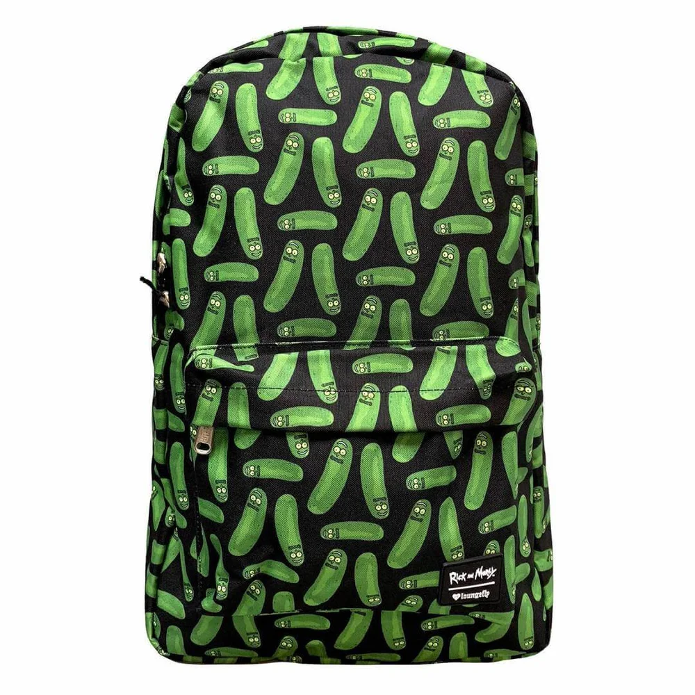 Loungefly Rick & Morty Pickle Rick Aop Nylon Backpack Bild 1