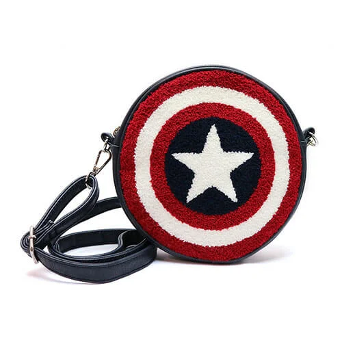 Loungefly Marvel Captain America Shield Crossbody Bag Bild 1