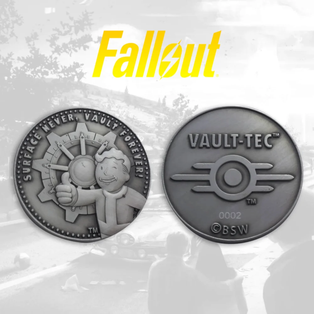 Fallout Sammelmünze in limitierter Ausgabe: Silbervariante Bild 1
