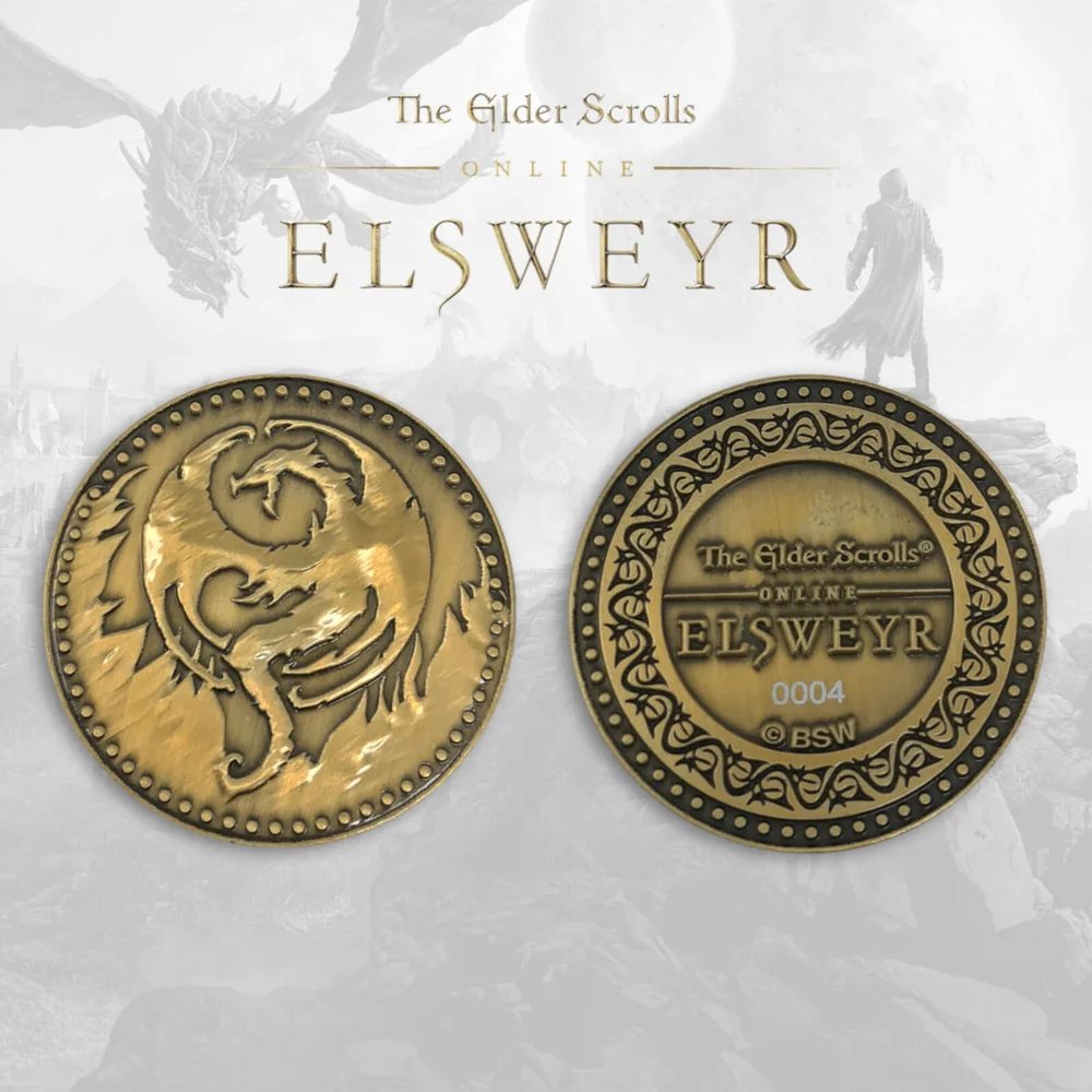 Elder Scrolls "Elsweyr" Sammlermünze in limitierter Auflage: Silbervariante Bild 1