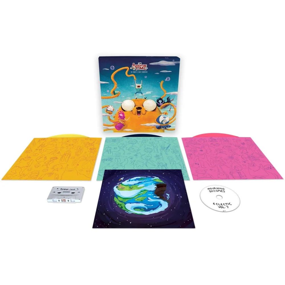 Mondo - ADVENTURE TIME - The Complete Series Soundtrack LP Box Set Bild 1