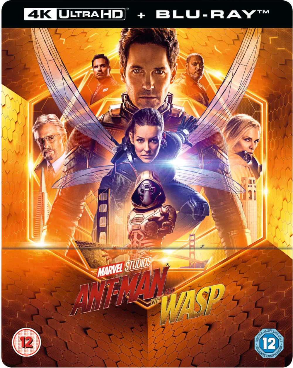 Ant-Man And The Wasp - 4K Ultra HD Zavvi Exklusives Lenticular Steelbook (Inkl. 2D Blu-ray) Bild 1