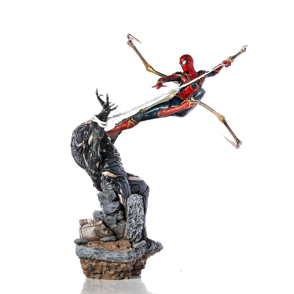 Iron Studios Avengers: Endgame BDS Art Figur im Maßstab 1:10 Iron Spider vs Outrider, 36 cm Bild 1