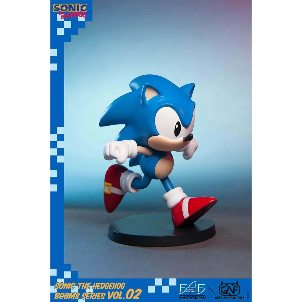 First 4 Figures Sonic the Hedgehog BOOM8 Series PVC Figure Vol. 02 Sonic (8cm) Bild 1