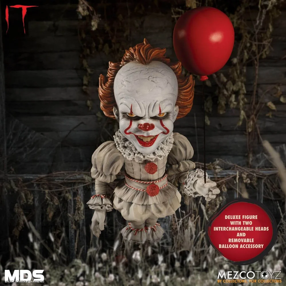 Mezco IT (2017) MDS Series Pennywise Deluxe Action Figure Bild 1