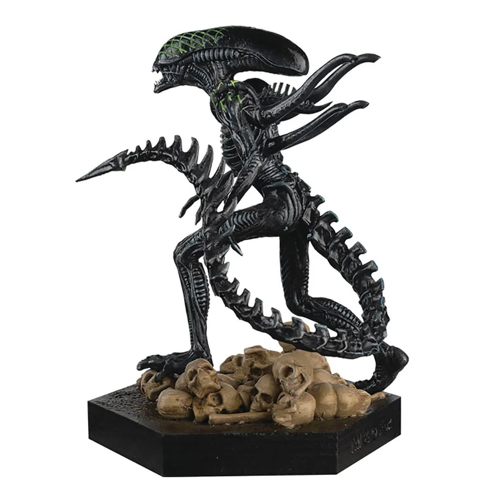 Eaglemoss Figurenkollektion - AVP Grid Metallic Xenomorph Resin 13 cm Figur Bild 1