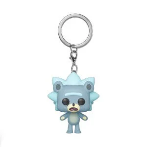 Rick & Morty Teddy Rick Pop! Schlüsselanhänger Bild 1