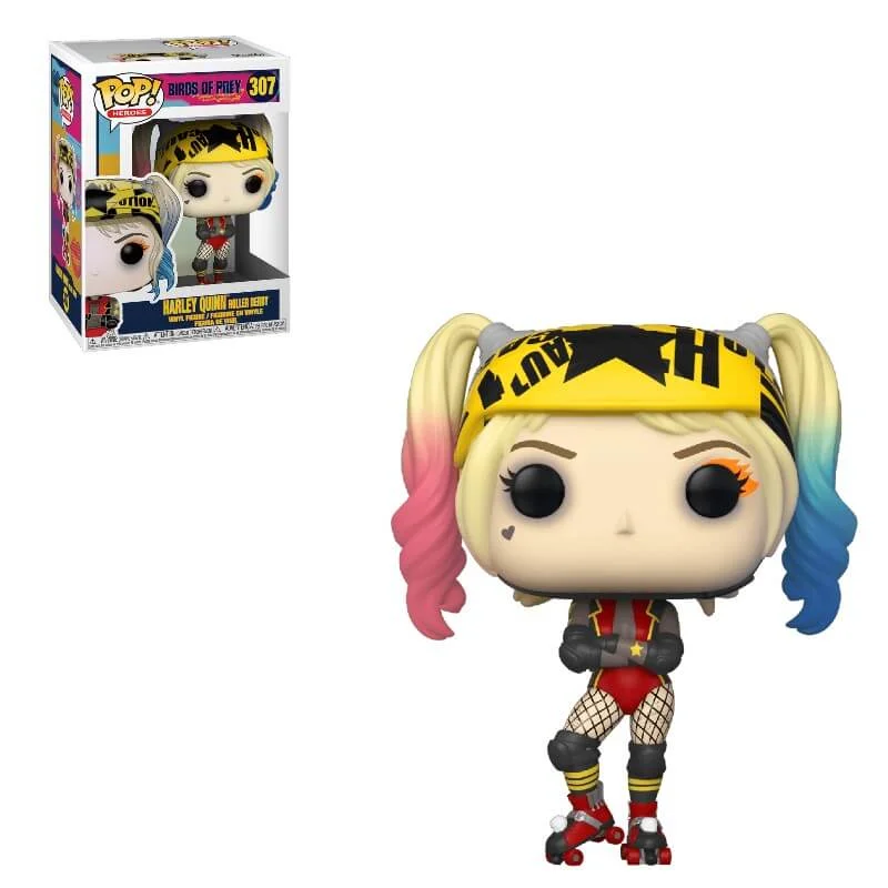 Birds of Prey Harley Quinn (Roller Derby) Pop! Vinylfigur Bild 1