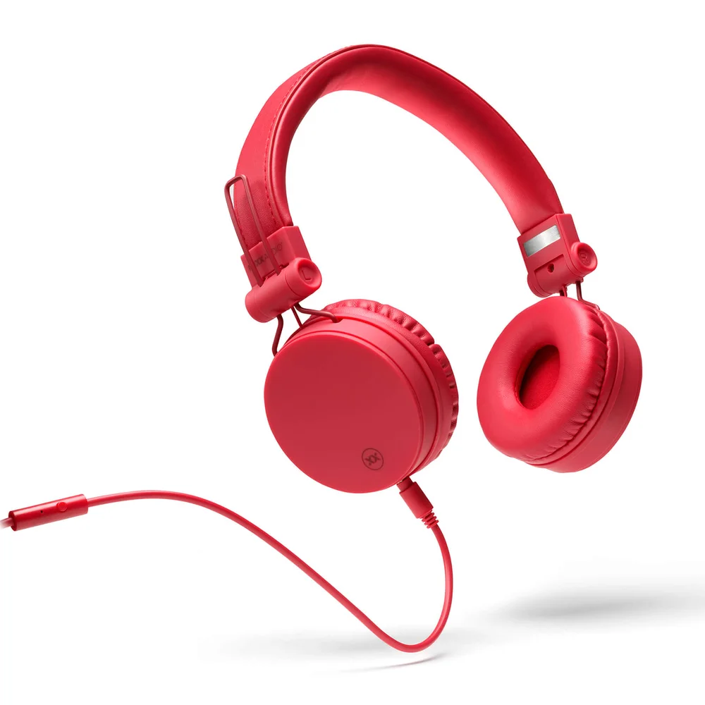 Mixx OX1 Wired 3.5mm Stereo Headphones - Red Bild 1