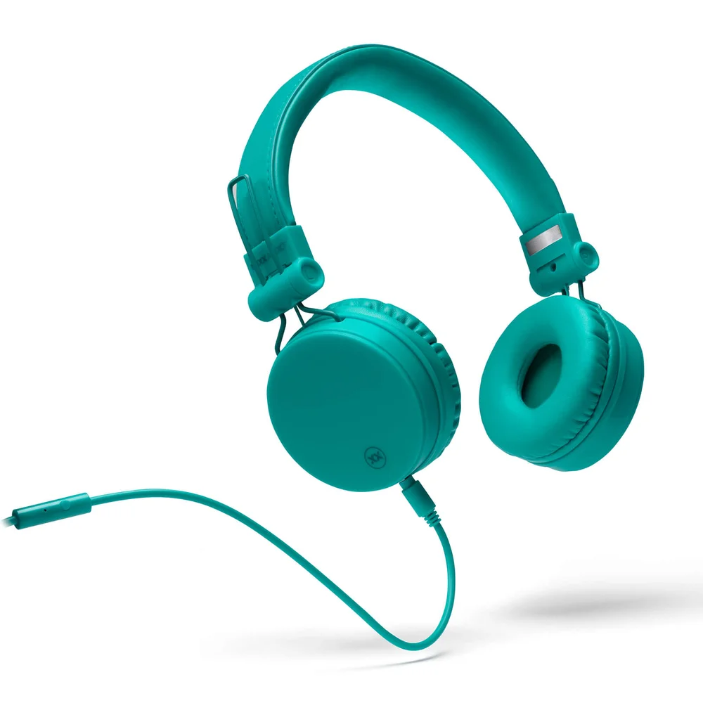 Mixx OX1 Wired 3.5mm Stereo Headphones - Teal Bild 1