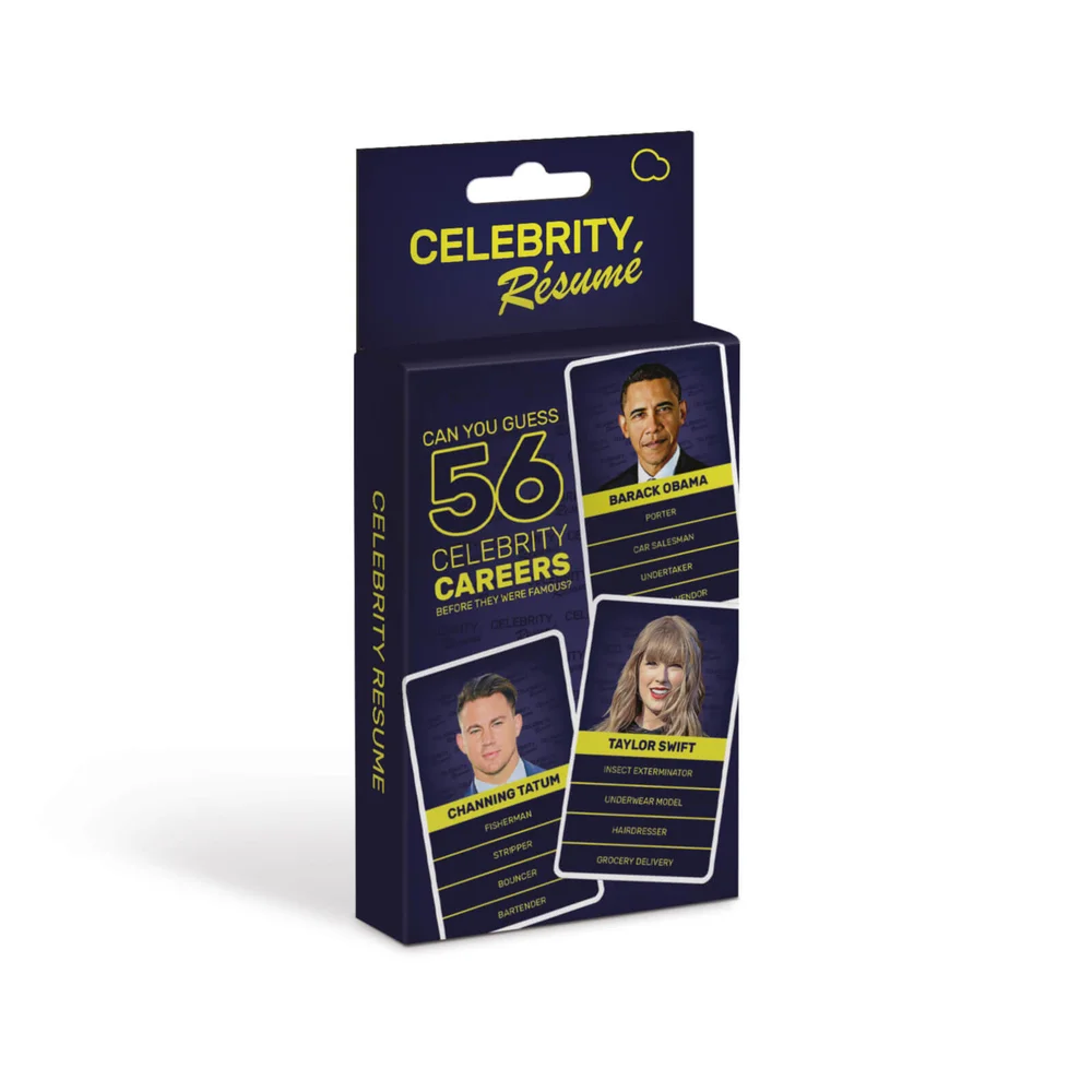 Celebrity Resume Card Game Bild 1